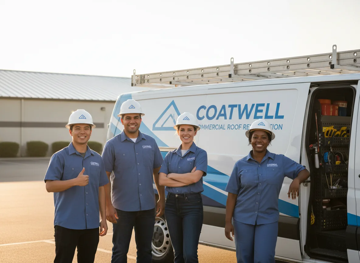 Commercial roof coating company in Yuma, TN